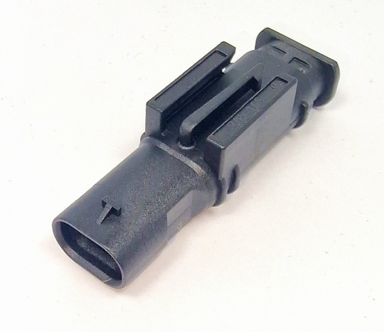 Hirschmann 2 Way 1.2 SealStar MA connector Male Black Code A Variant 1